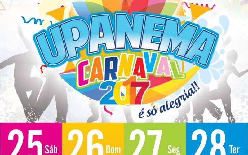 Prefeitura de Upanema anuncia atrações do Carnaval 2017