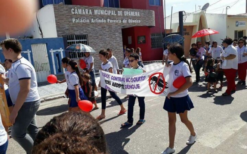 Secretaria encerra ações da Semana na Escola com mobilização de combate ao Aedes