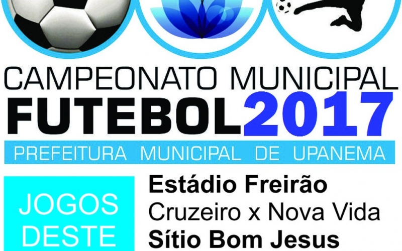 Campeonato Municipal de Futebol começa neste sábado com jogos no Freirão e zona rural