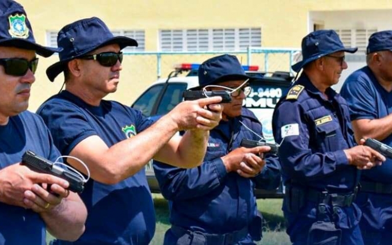 Agentes da Guarda Municipal de Upanema participam de curso de aperfeiçoamento