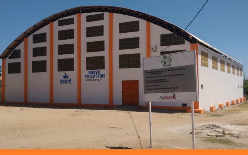 Prefeitura realiza nova etapa de melhorias no Ginásio Municipal Wilneran Cabral