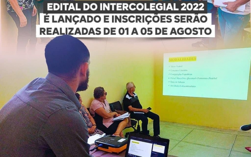 Edital do Intercolegial 2022 é lançado e inscrições serão realizadas de 01 a 05 de agosto 