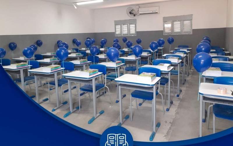 Prefeitura de Upanema investe quase R$ 300 mil em recursos próprios para renovar mobiliário de estudantes e professores 