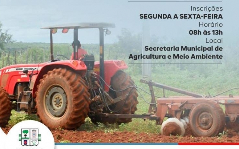Prefeitura de Upanema e Senar disponibilizam curso de operação e manutenção de máquinas agrícolas para jovens