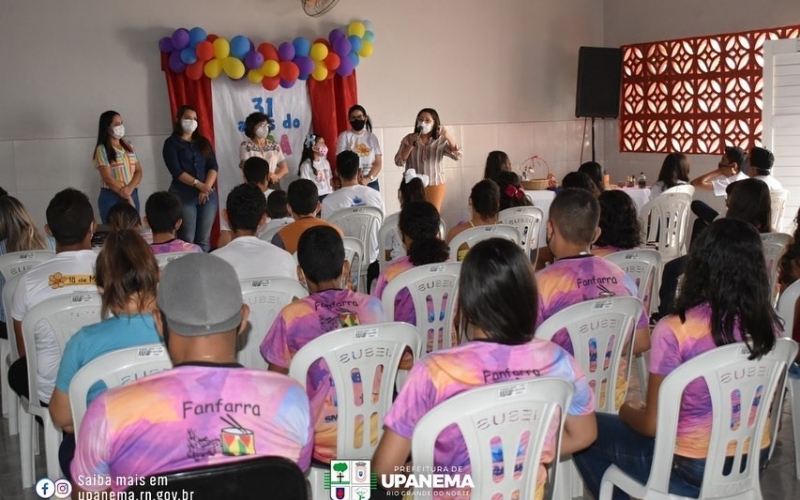 Prefeitura de Upanema recebe crianças e adolescentes para comemorar os 31 anos do ECA