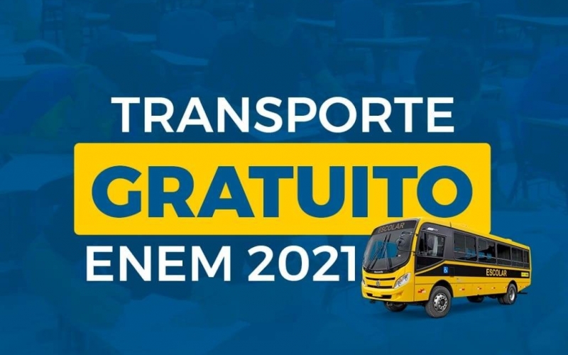 Prefeitura de Upanema disponibiliza transporte gratuito para 150 participantes do Enem 2021