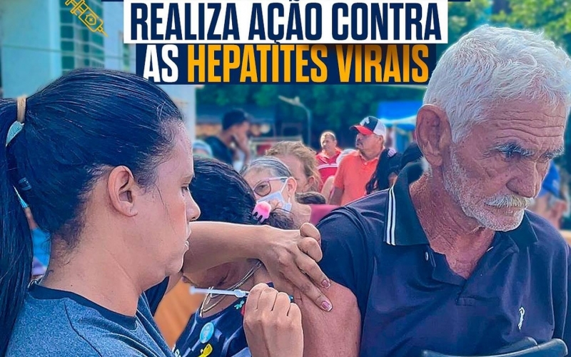 Prefeitura de Upanema realiza ação contra as hepatites virais