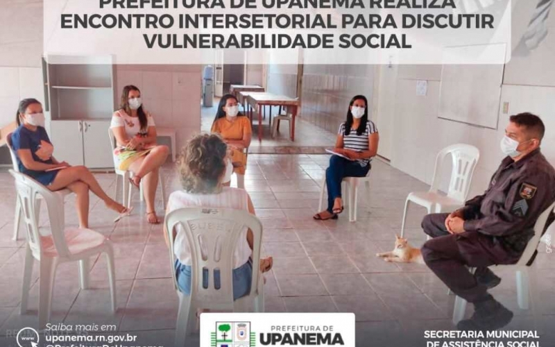 Prefeitura de Upanema realiza encontro intersetorial para discutir vulnerabilidade social