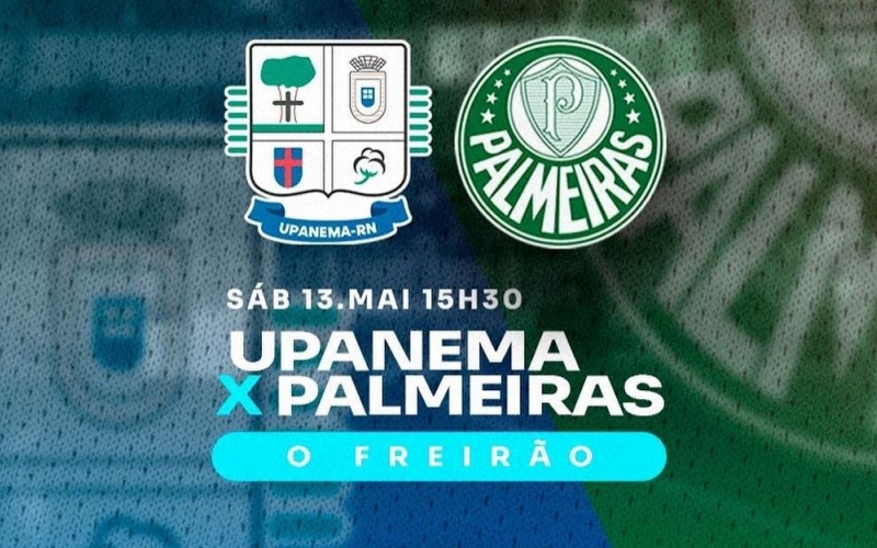 Seleção de Upanema enfrenta Palmeiras de Assú no Estádio O Freirão neste sábado (13)