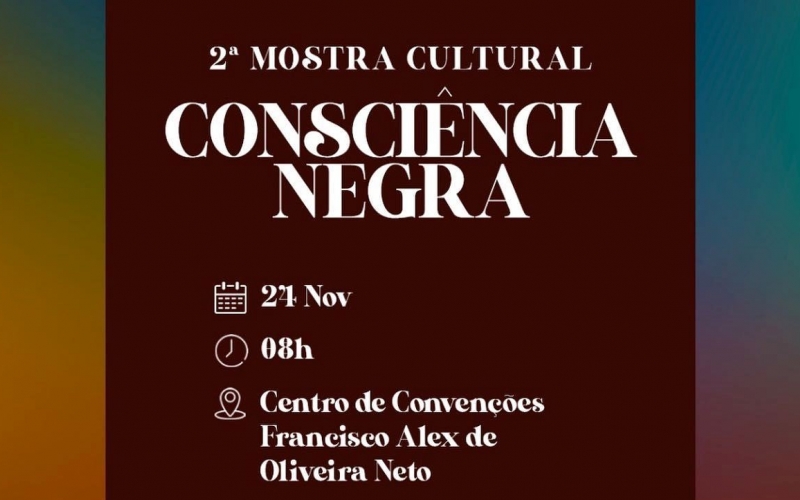 II Mostra Cultural da Semana da Consciência Negra acontece nesta quinta-feira (24)