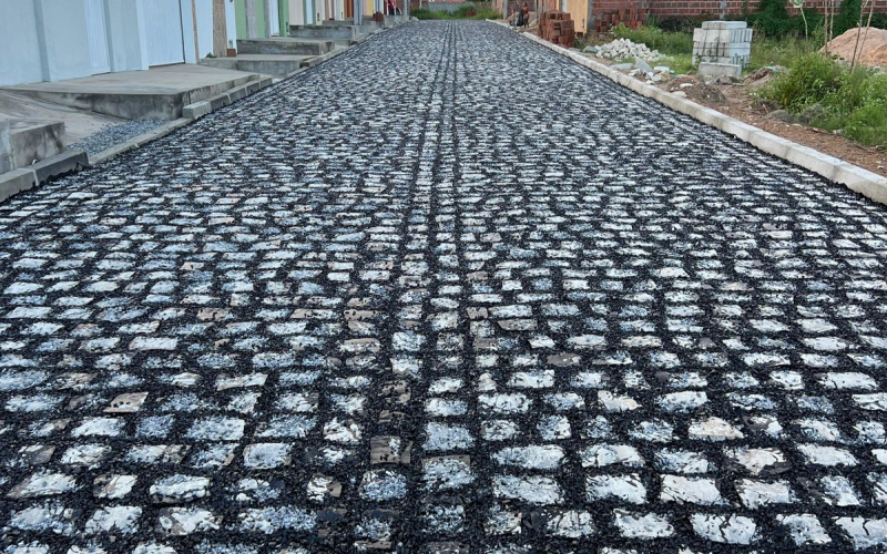 Prefeitura de Upanema concluí pavimentação de mais uma rua