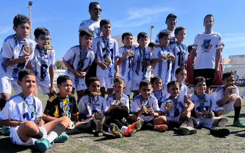 Seleção Sub-10 de Upanema conquista título em Caraúbas 
