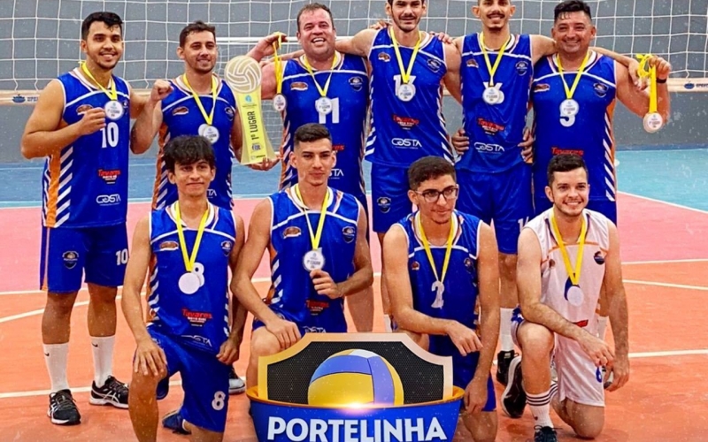 Portelinha conquista o título do I Campeonato Municipal de Vôlei Masculino 